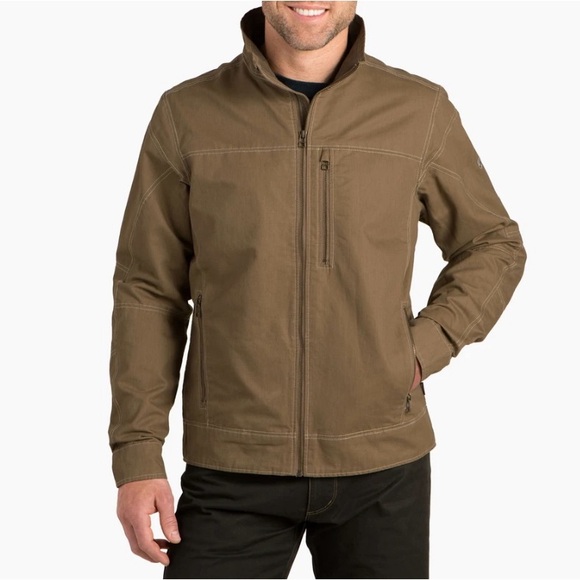 KUHL x McGUIRE Burr Jacket in Khaki Size L NWT - Picture 2 of 8
